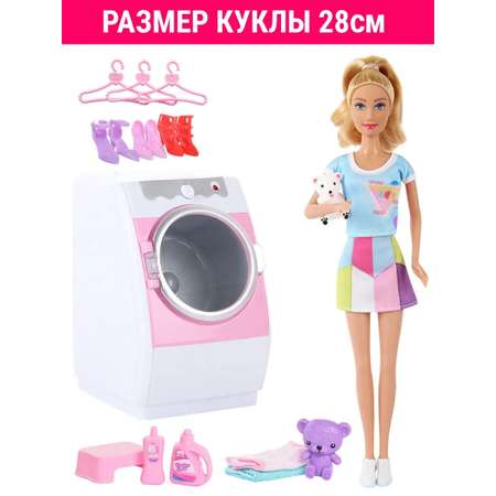 Кукла модельная Defa Lucy принцесса с мебелью высота 28 см