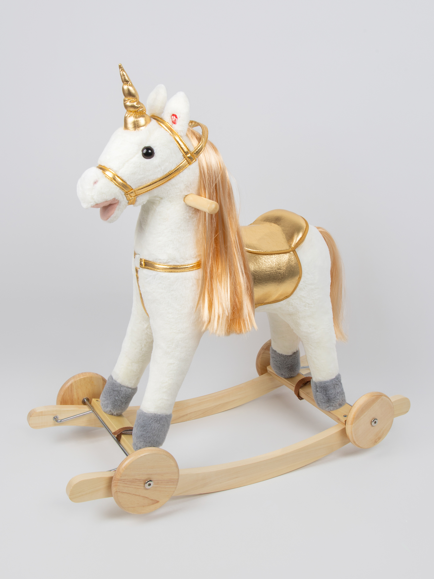 Качалка Amarobaby Unicorn белый - фото 19