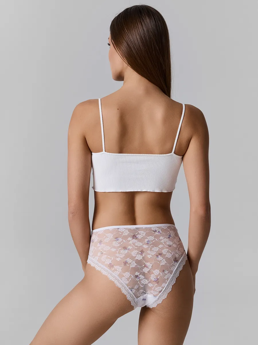 Трусы Mark Formelle (Марк Формэль) 412817/розочки на лиловом - фото 3