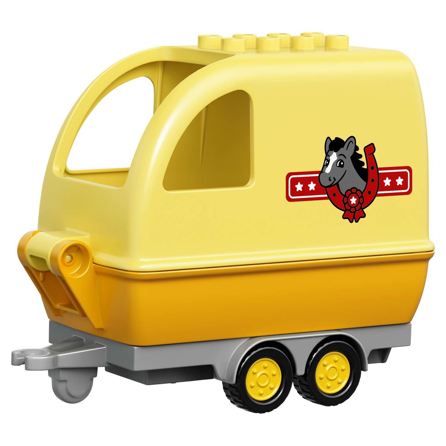 Конструктор LEGO DUPLO Трейлер для лошадок блочный - фото 10