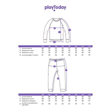 Комплект термобелья PlayToday