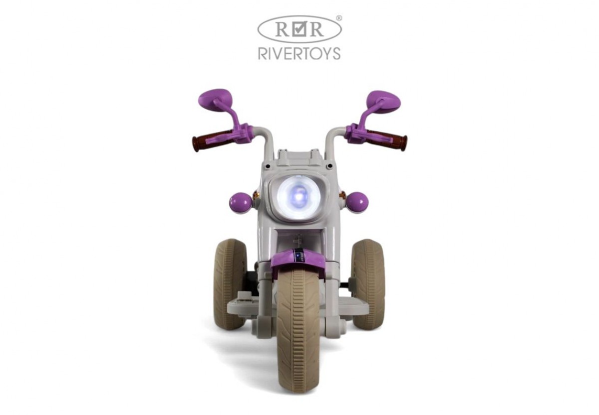Электромобиль RIVERTOYS G500GG-A-PURPLE - фото 12