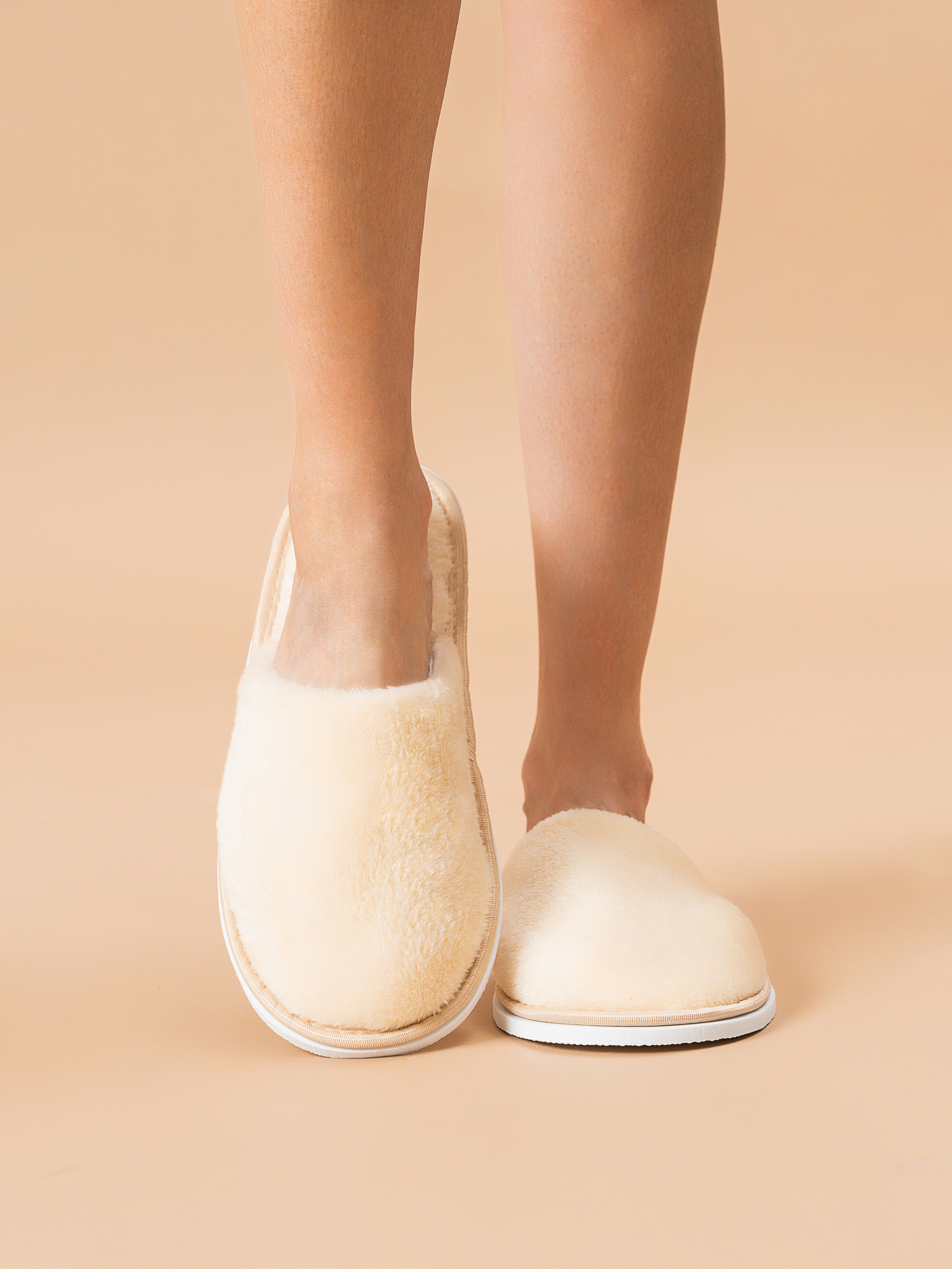 Тапочки IVShoes С-6ЖВТ-МР/молочный - фото 1