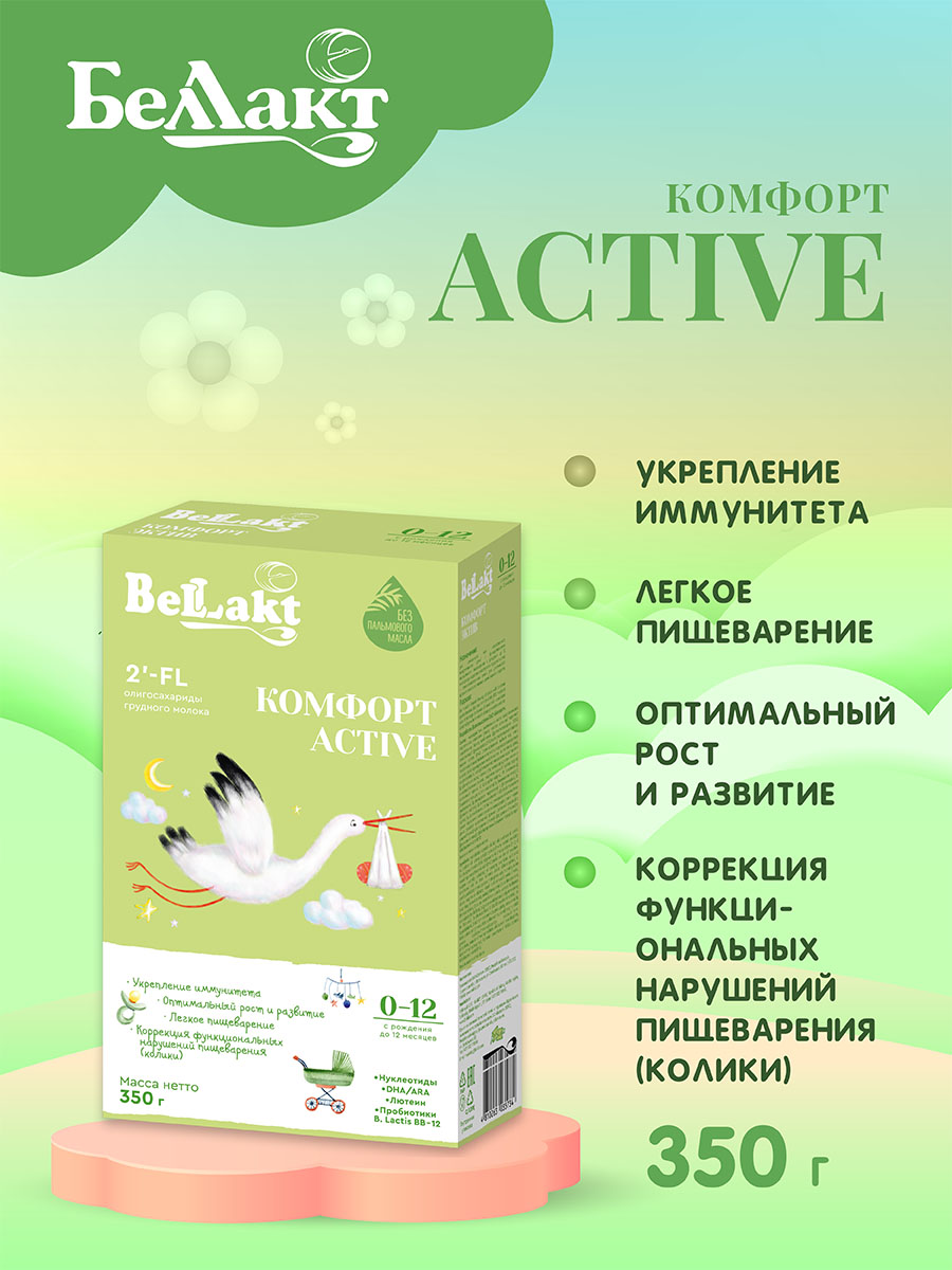 Смесь Беллакт Комфорт Active 350г - фото 2