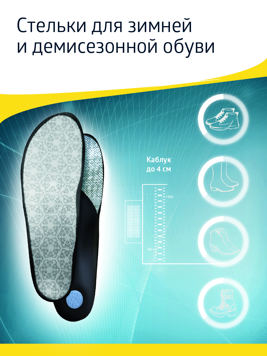 Стельки ортопедические B.Well FW-607 - фото 3