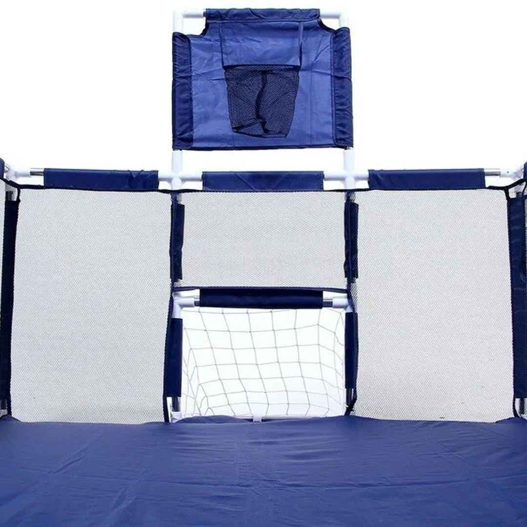 Манеж детский игровой CINLANKIDS с корзиной 180*125*62 MGI-180-BLUE - фото 7