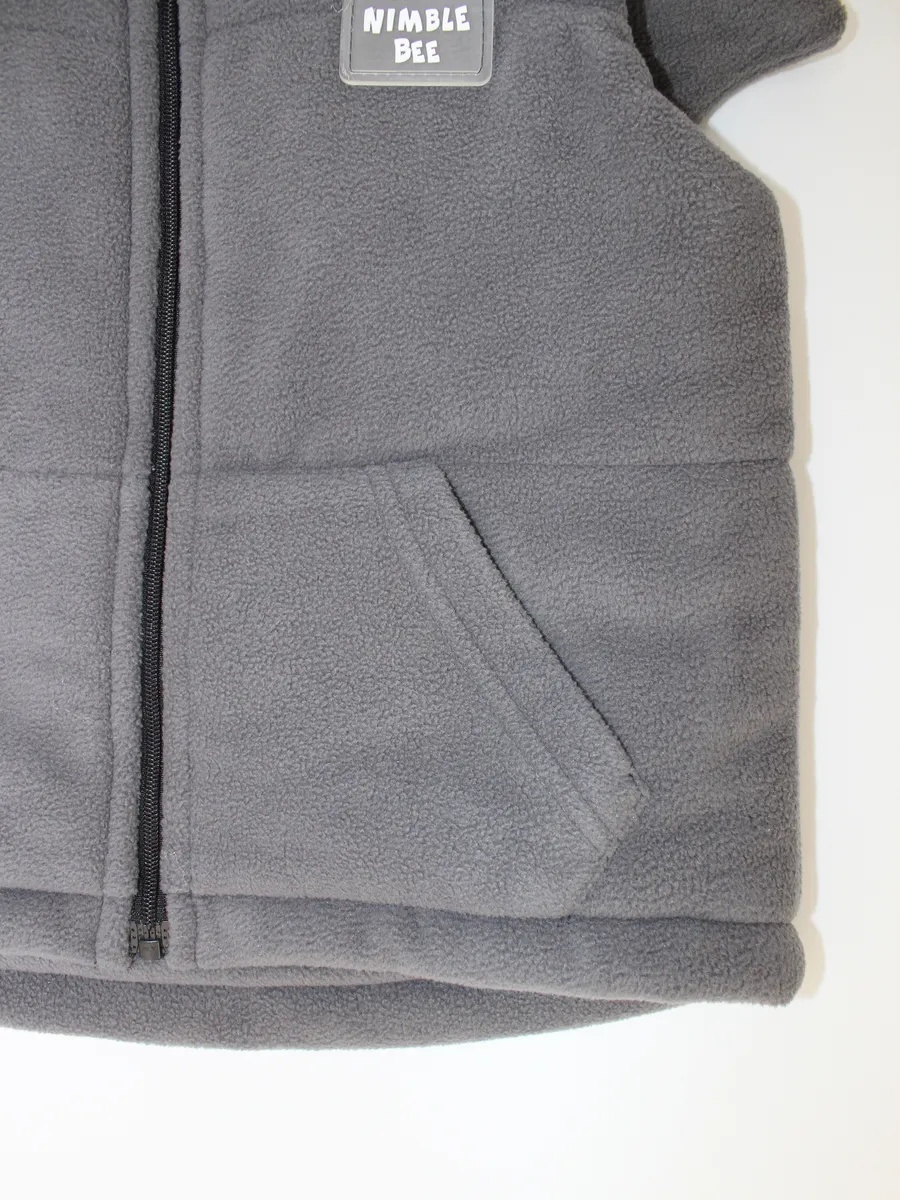 Жилет Шустрая пчелка 899017Серый/Дракон - фото 5