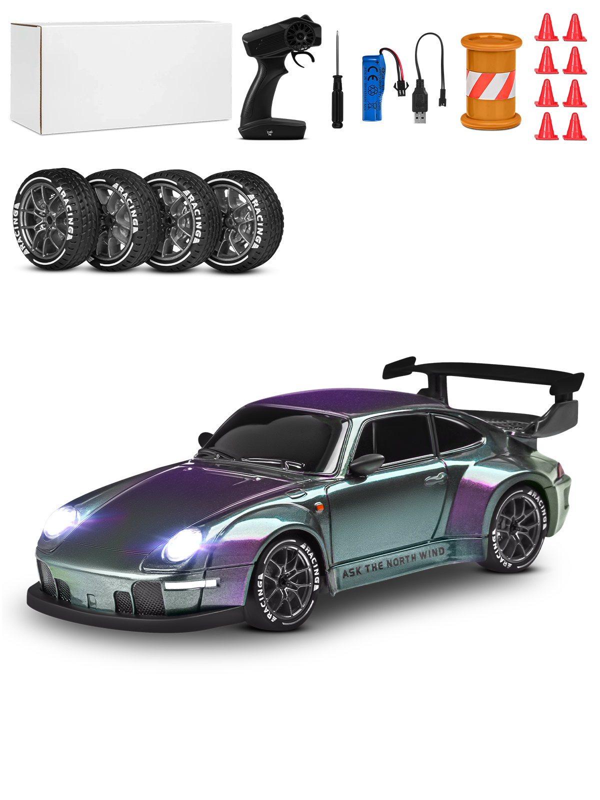 Автомобиль РУ AUTODRIVE для дрифта 1:24 - фото 14