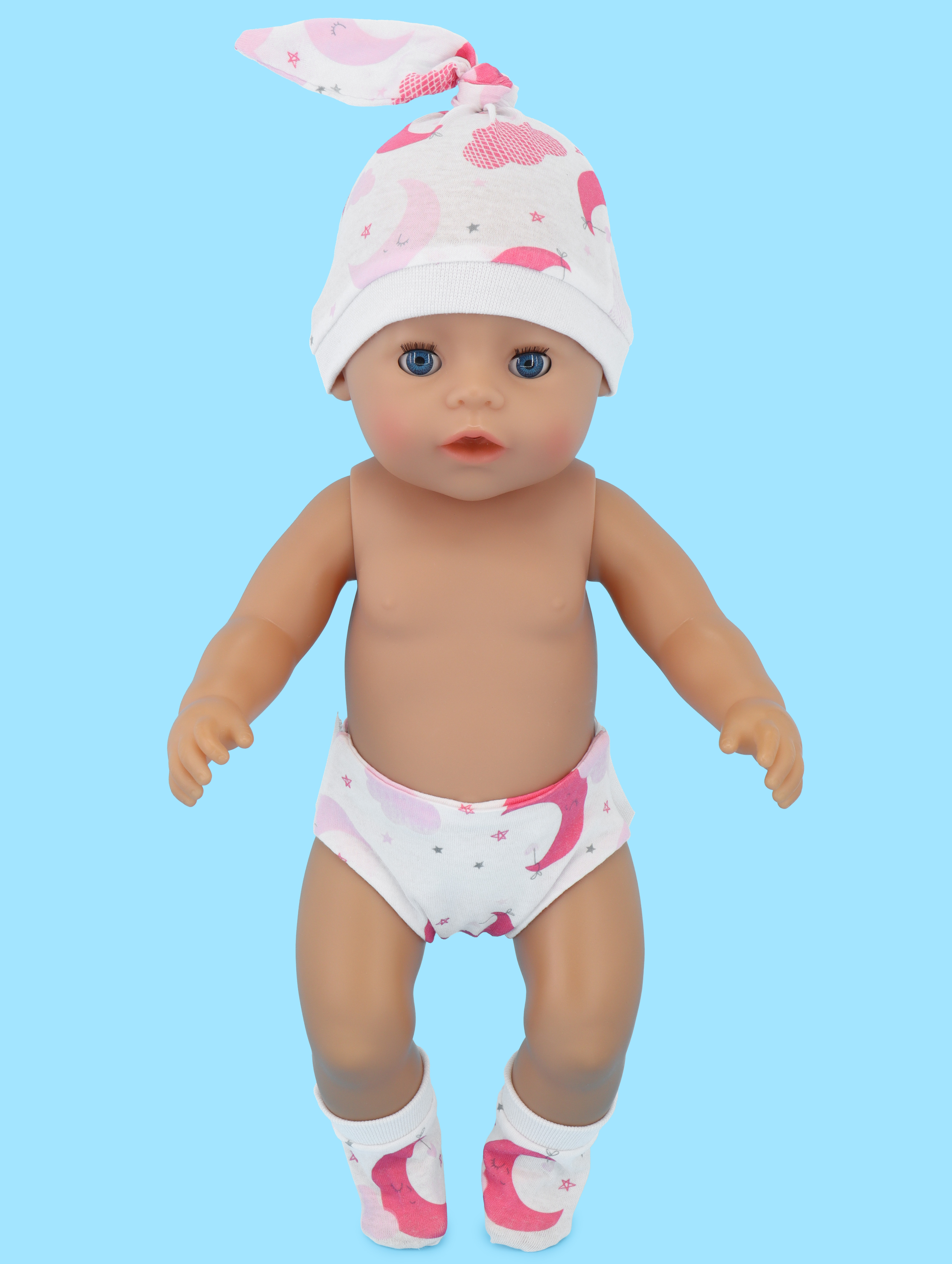 Одежда для кукол Модница 6116белый-розовый - фото 4