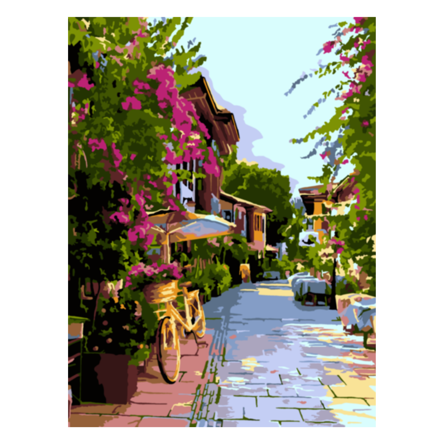 Картина по номерам LORI(колорит) Родное место - фото 1