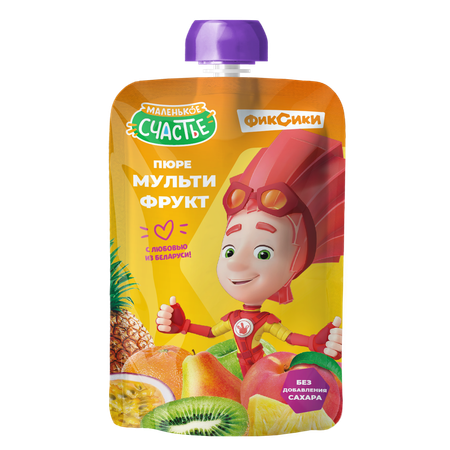 Пюре Фиксики Мультифрукт с 8 мес 90 г