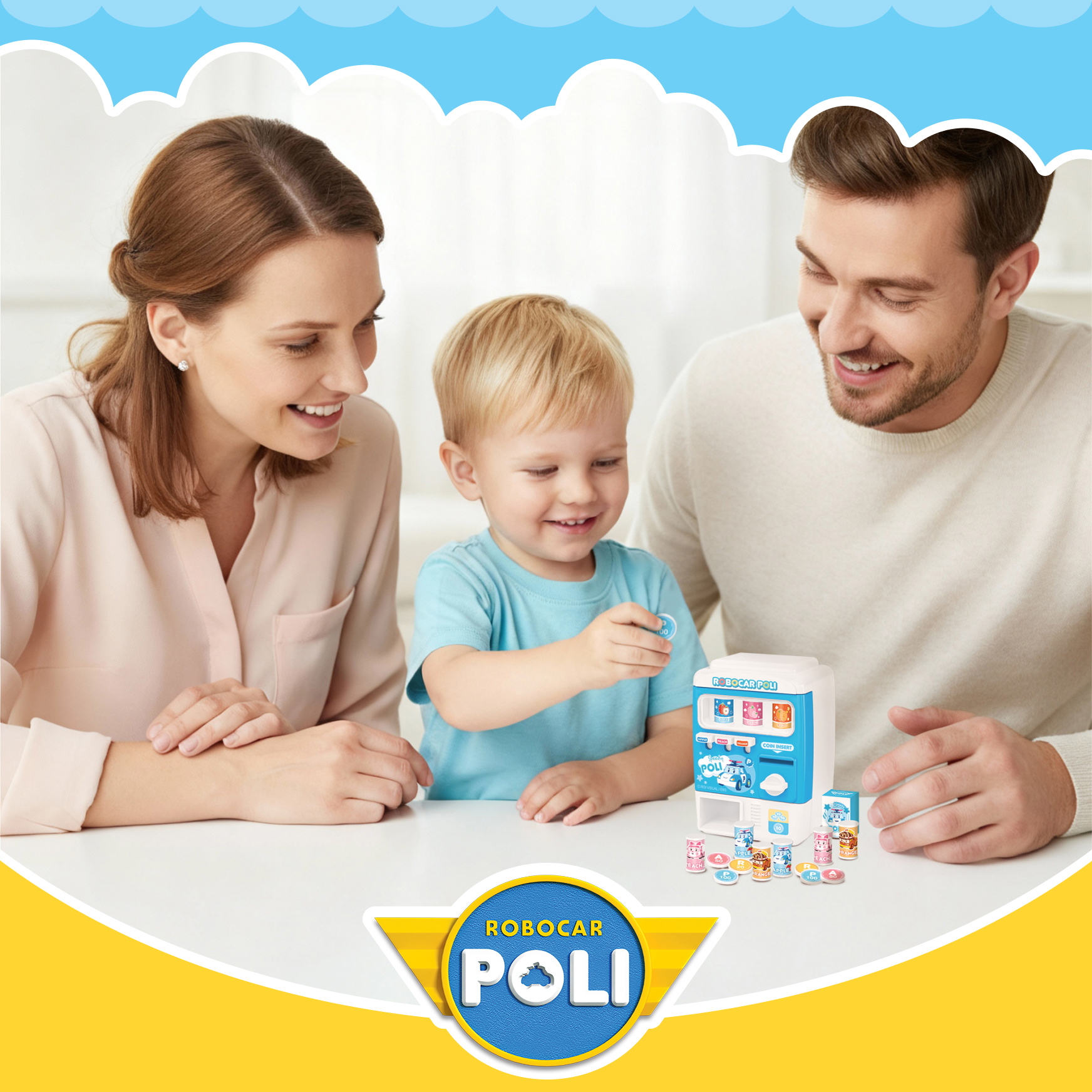 Игровой набор РОБОКАР ПОЛИ мини Вендинговый автомат Поли - фото 7