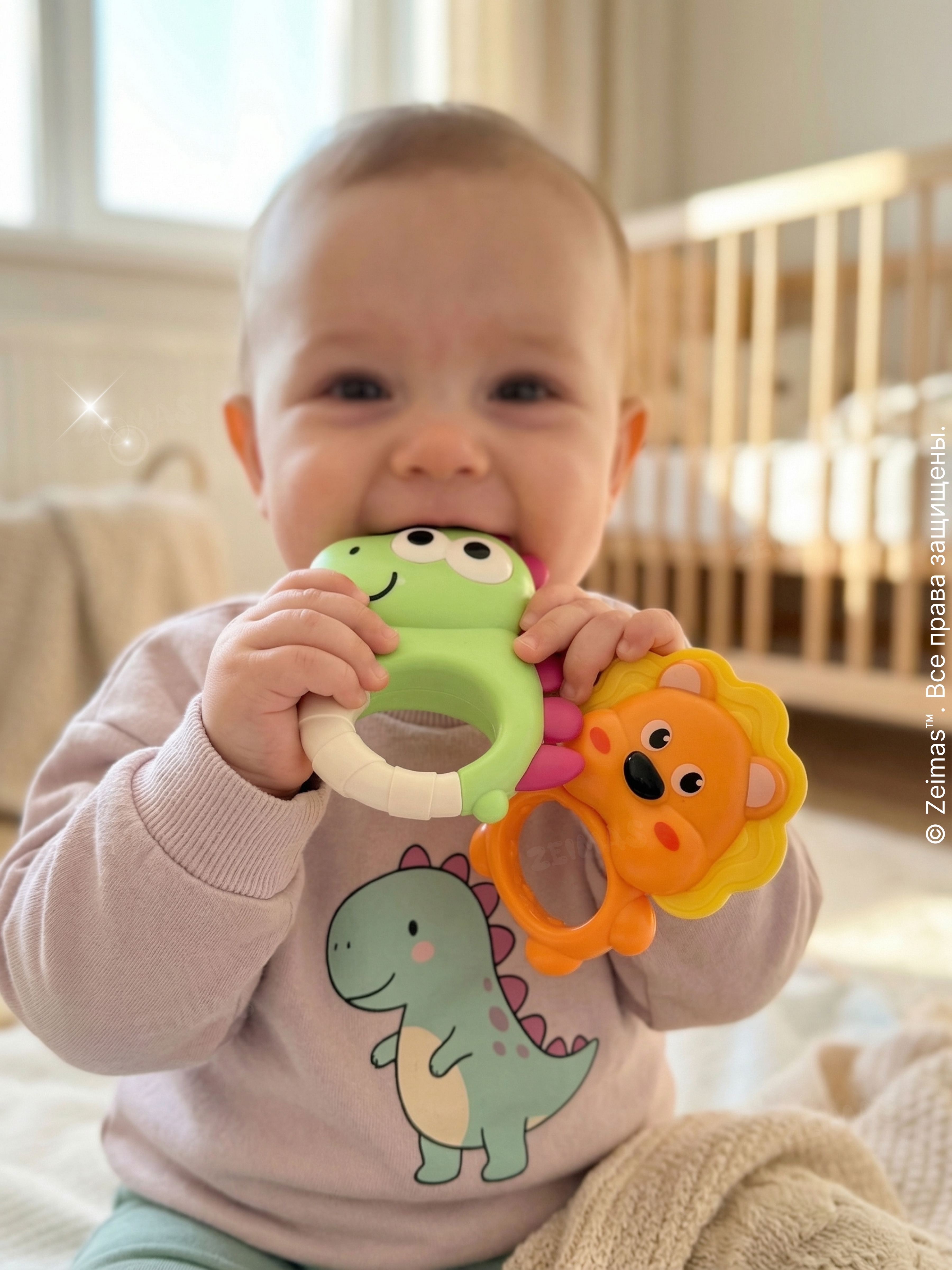 Игрушка Zeimas погремушка Игрушки набор 6 шт в кейсе в ассортименте - фото 15