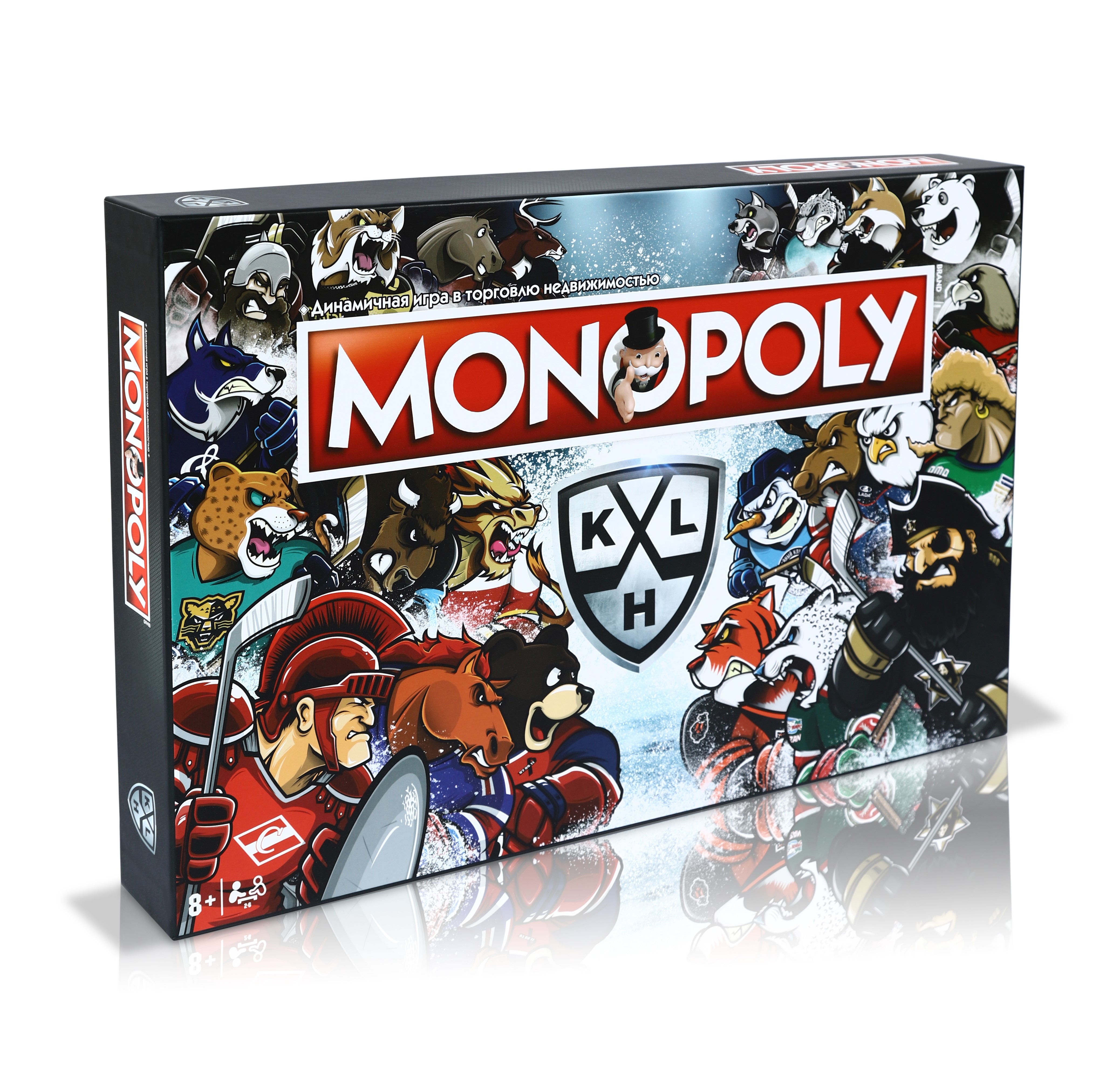 Настольная игра HASBRO (GAMES) Monopoly КХЛ Маскоты - фото 17