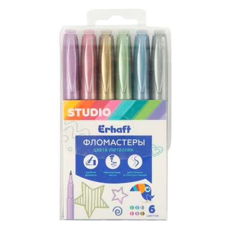 Фломастеры Erhaft 6 цв.