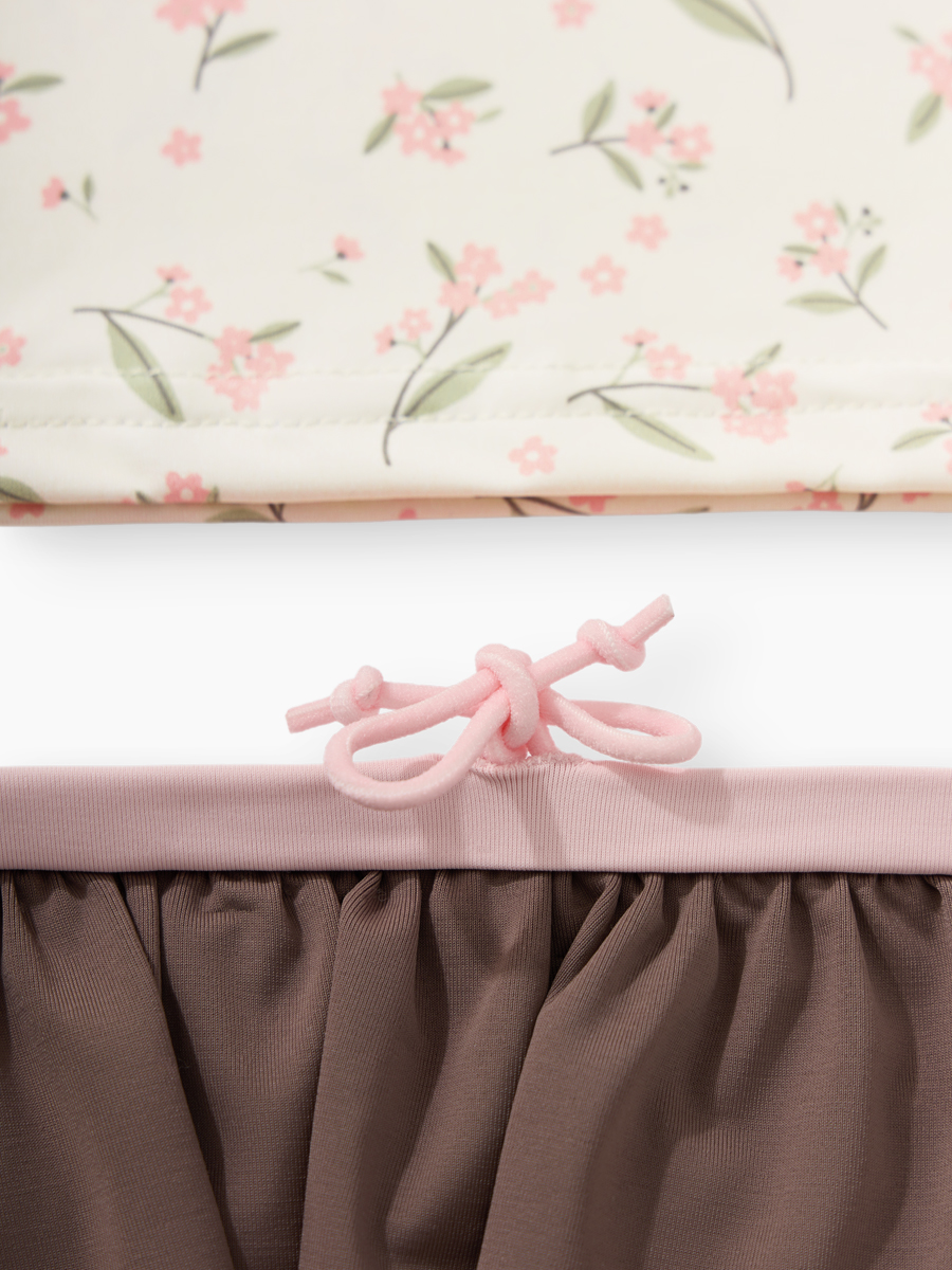 Купальник Happy Baby 50697-1_pink flower - фото 5