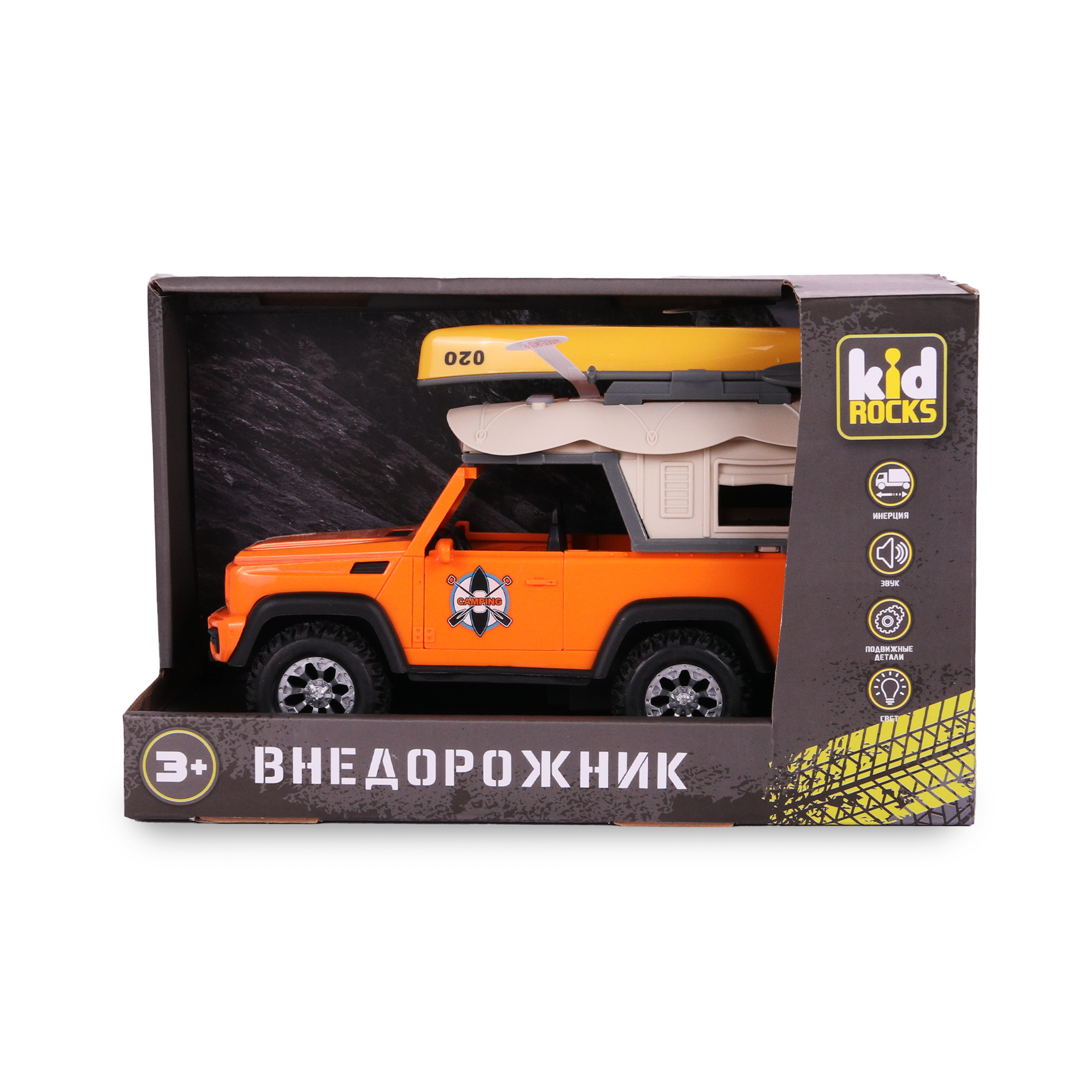 Автомобиль Kid Rocks внедорожник 1:18 AB-2136 - фото 4