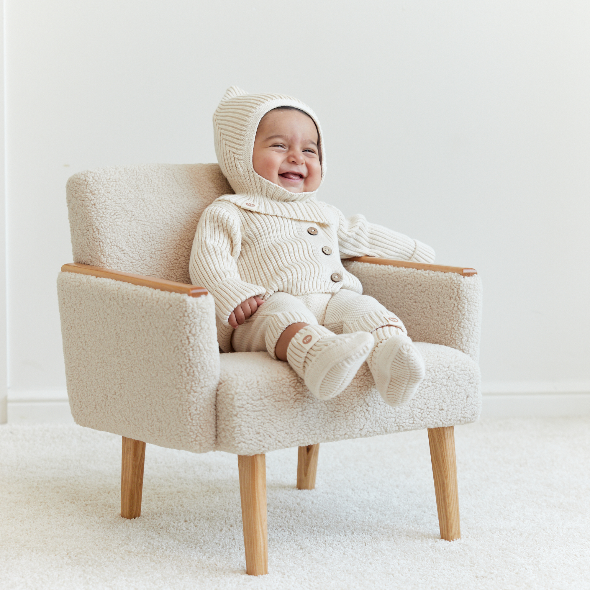Штанишки Happy Baby 88517_milky - фото 4