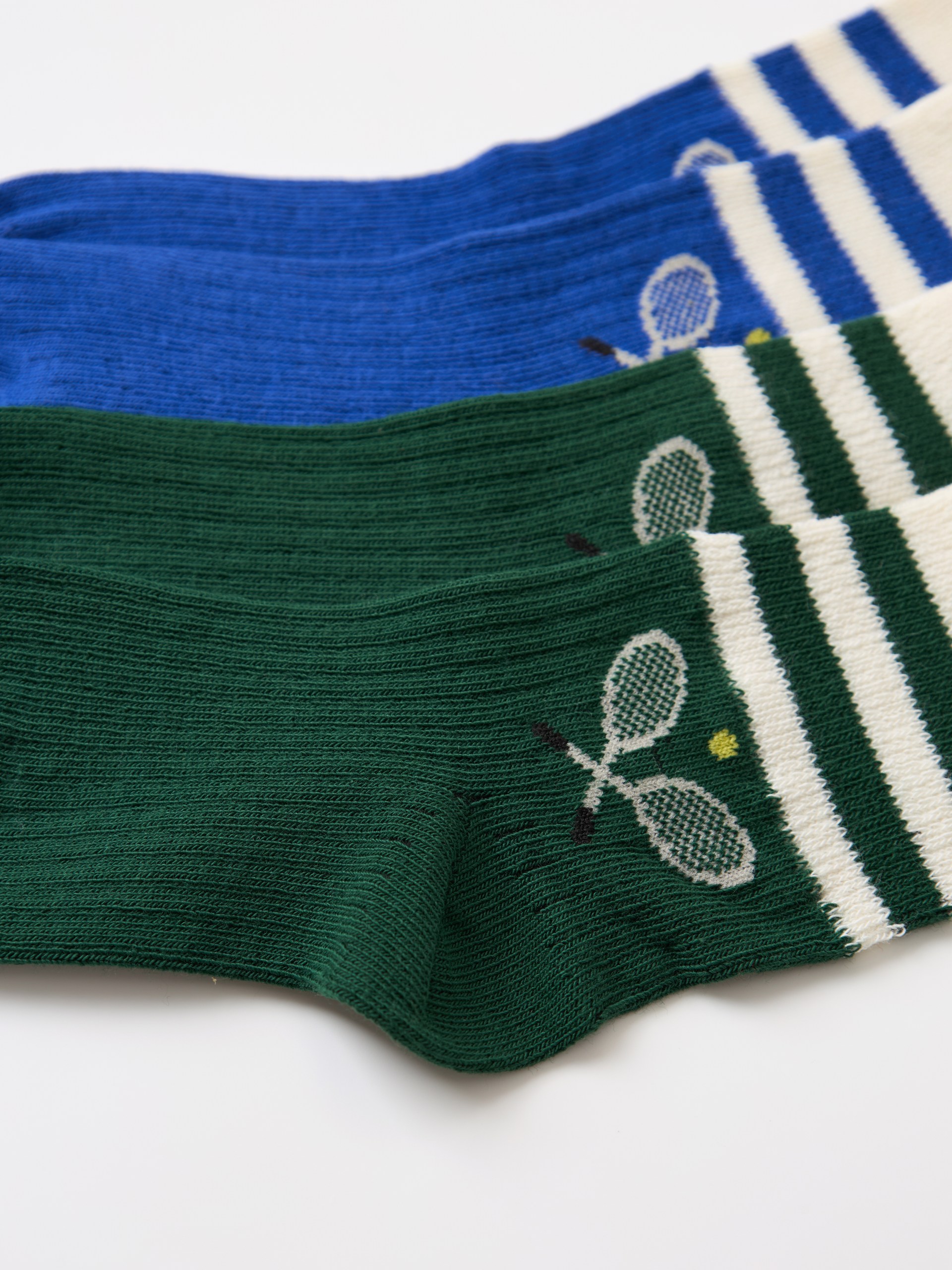 Носки 2 пары ALEX YVN К-1739-2 син.зел - фото 4