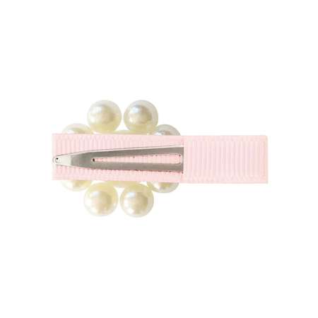 Заколка Milledeux Pearl Flower светло-розовая