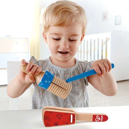 Игрушка музыкальная Hape Трещотка Дуо