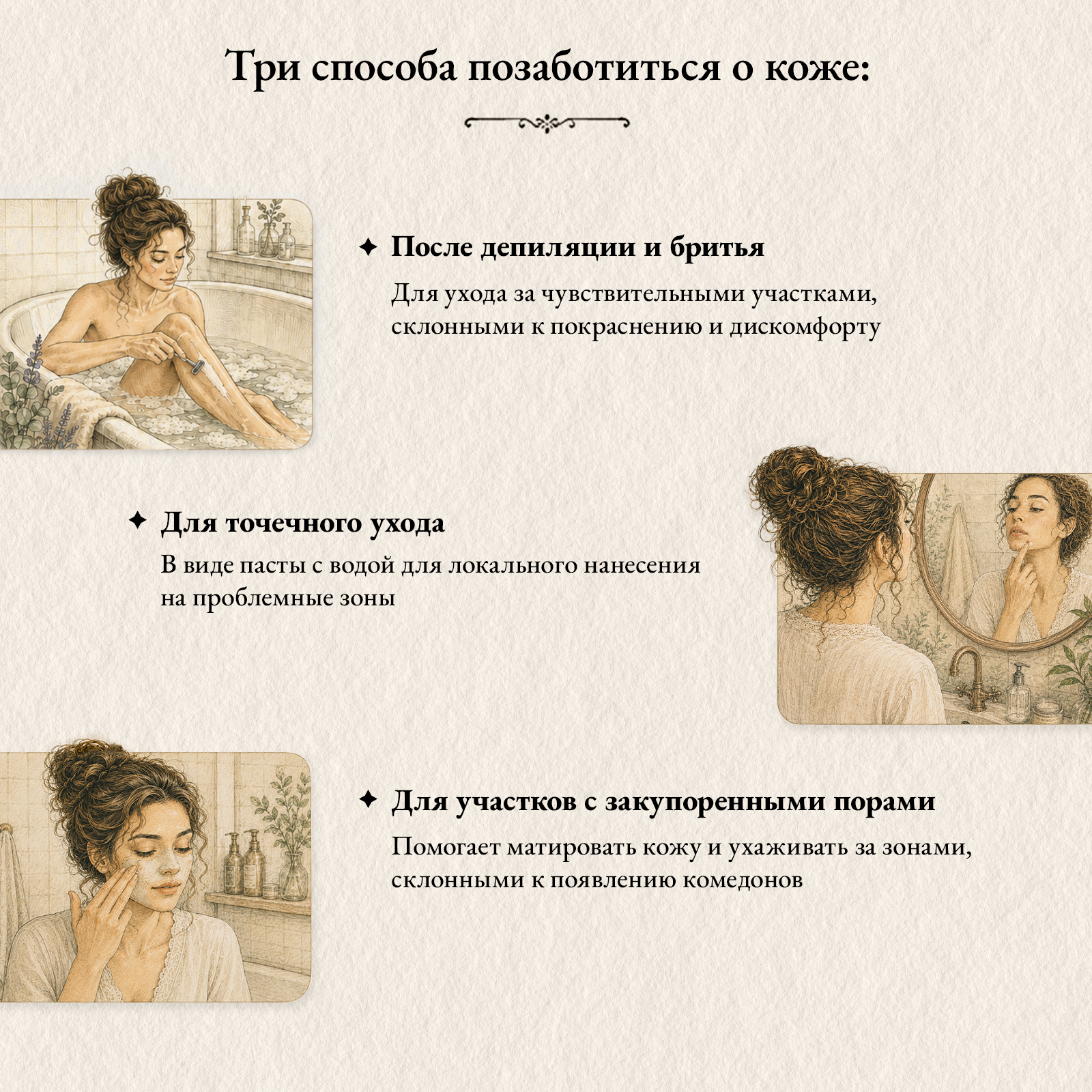 Сос пудра для тела и лица Поле Ягода после депиляции и шугаринга 100 г - фото 4