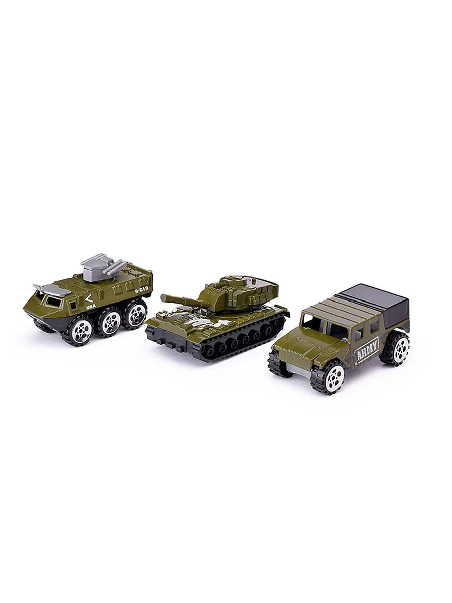 Автовоз CyberToy Автовоз с военной техникой KS-110 - фото 13
