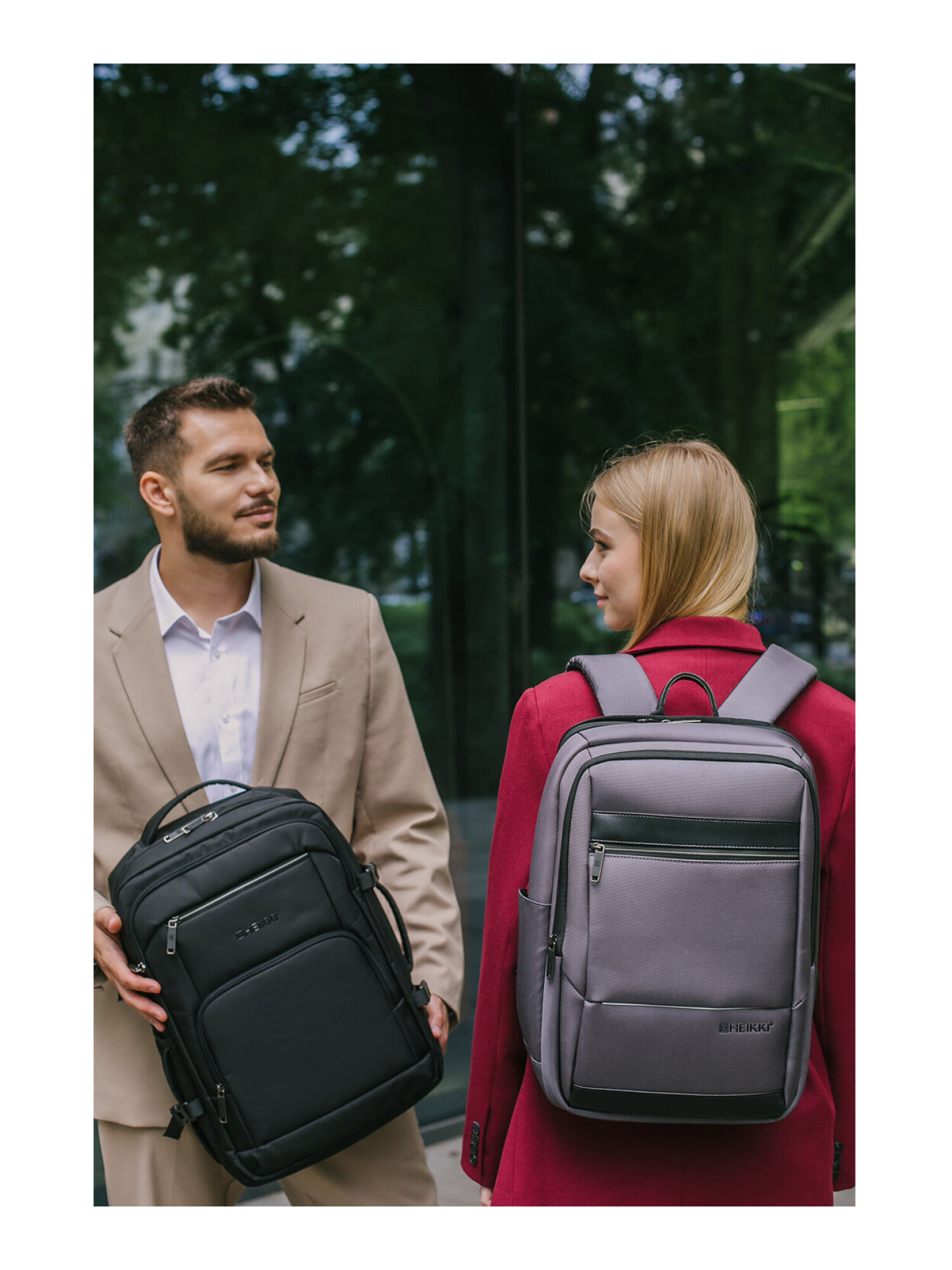 Рюкзак сумка HEIKKI мини чемодан дорожный ручная кладь для путешествий - фото 27