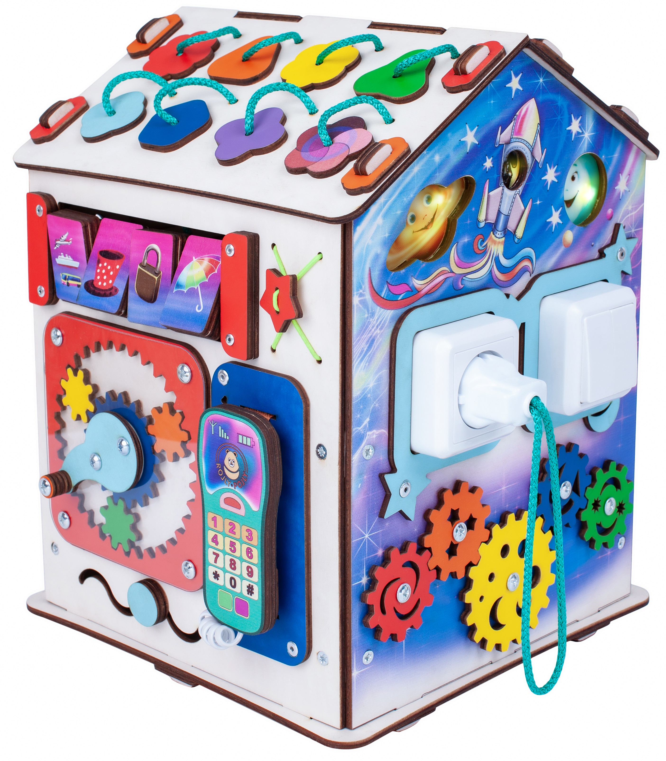 Игрушка Jolly Kids бизиборд Космос - фото 1