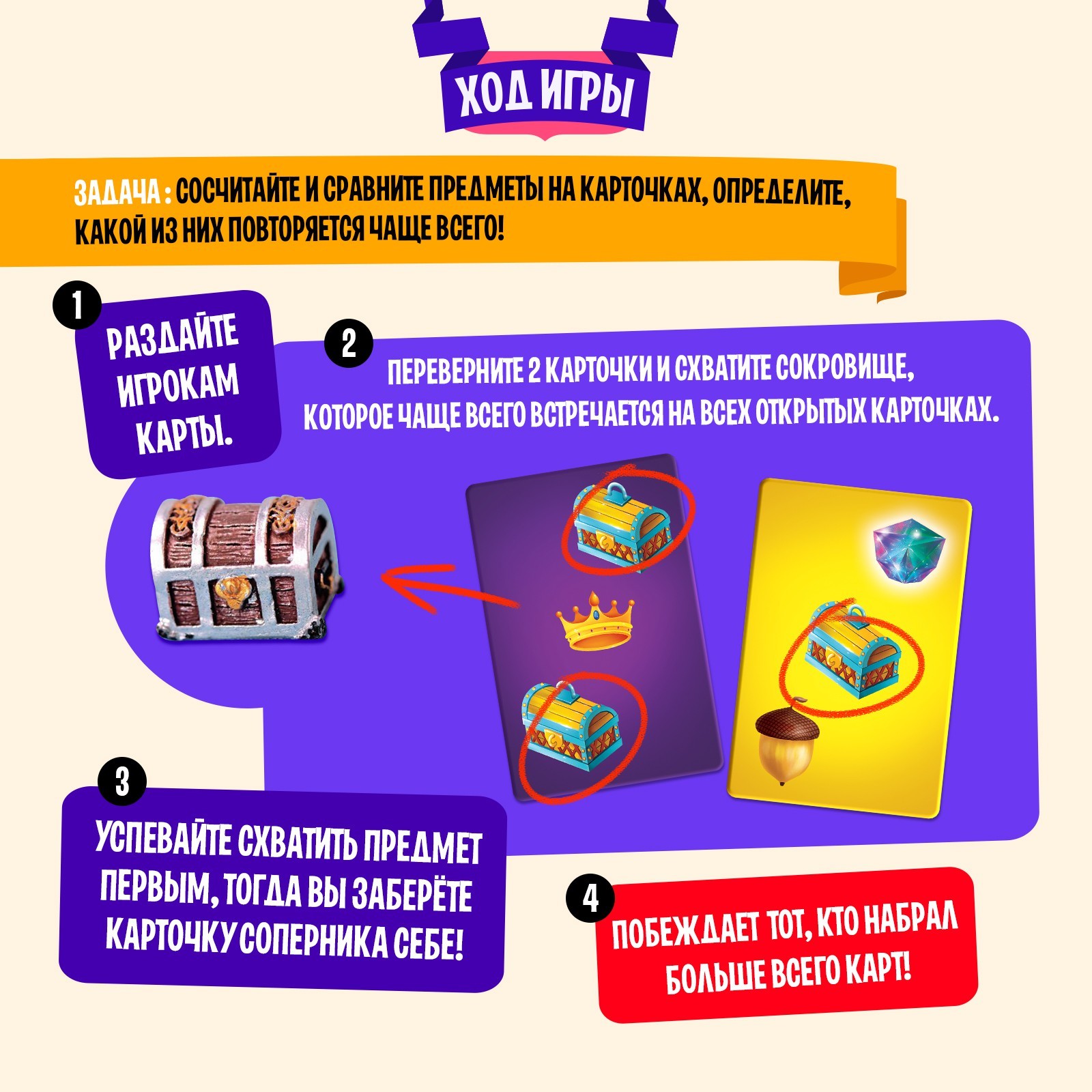 Настольная игра Лас Играс KIDS Пардон мадам - фото 4