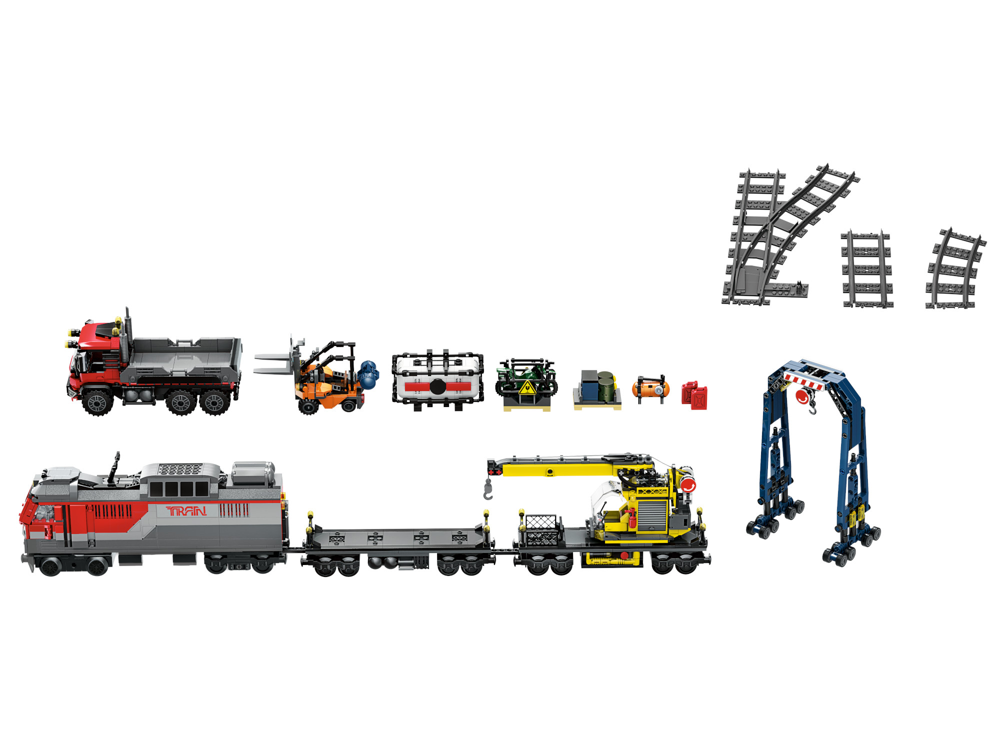 Конструктор QMAN Строительство поезда 1941 дет. - фото 3