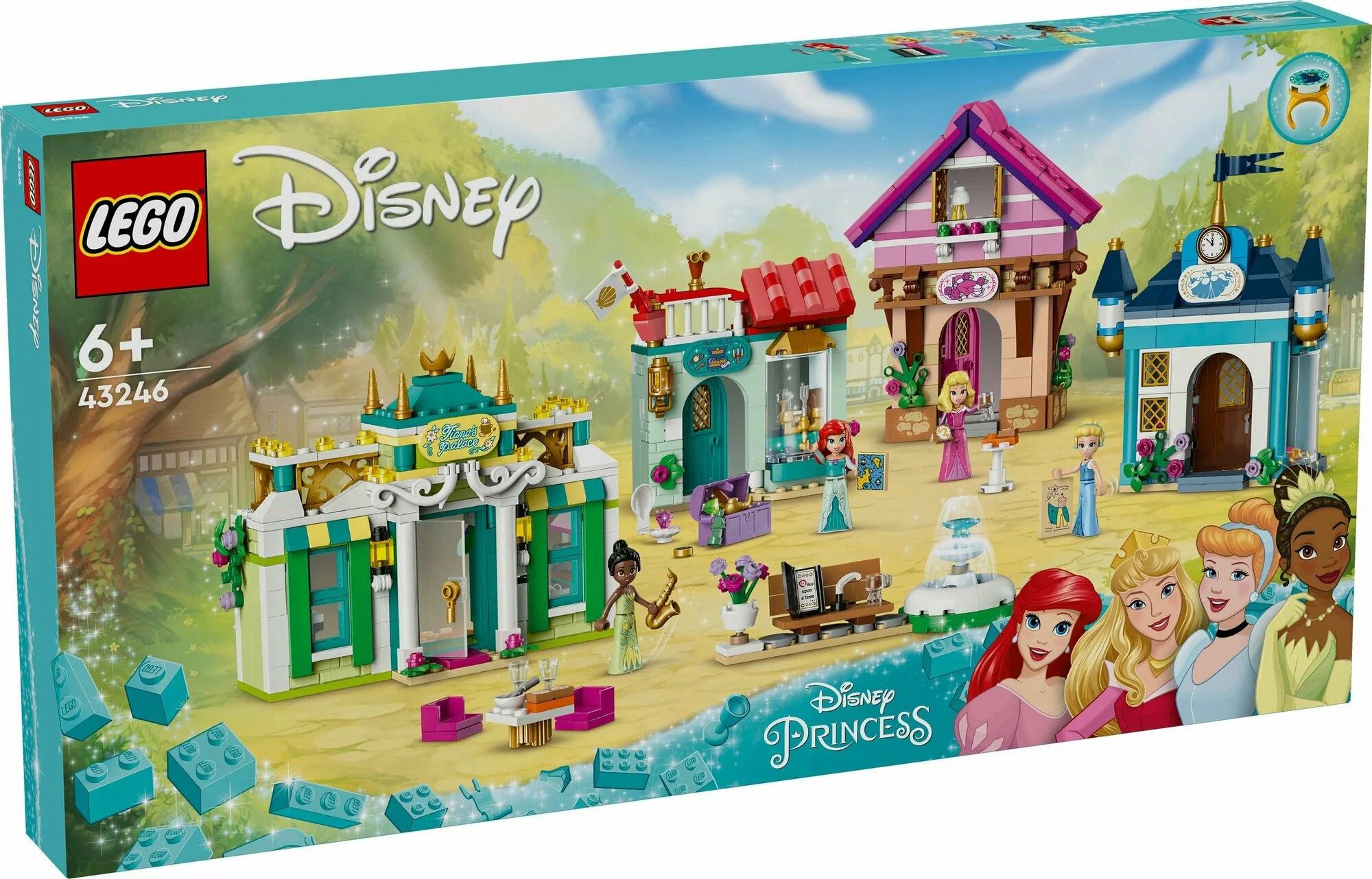 Конструктор LEGO Disney Princess Принцессы на городском рынке 817 дет. - фото 1