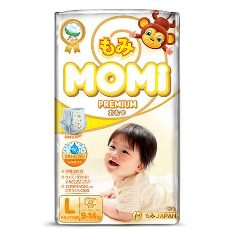 Трусики Momi Premium L (9-14 кг) 42 шт.