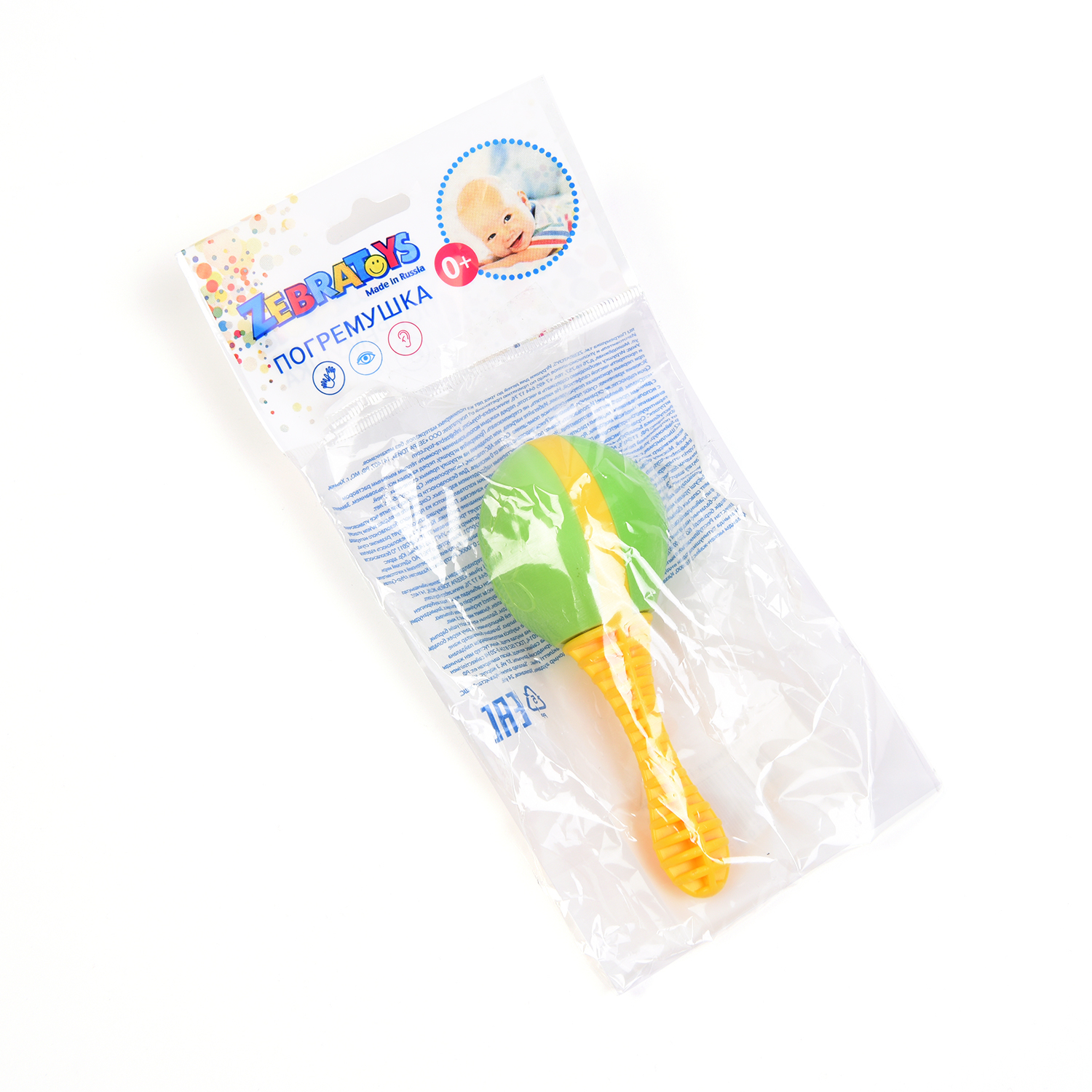 Игрушка ZEBRA погремушка в ассортименте - фото 10
