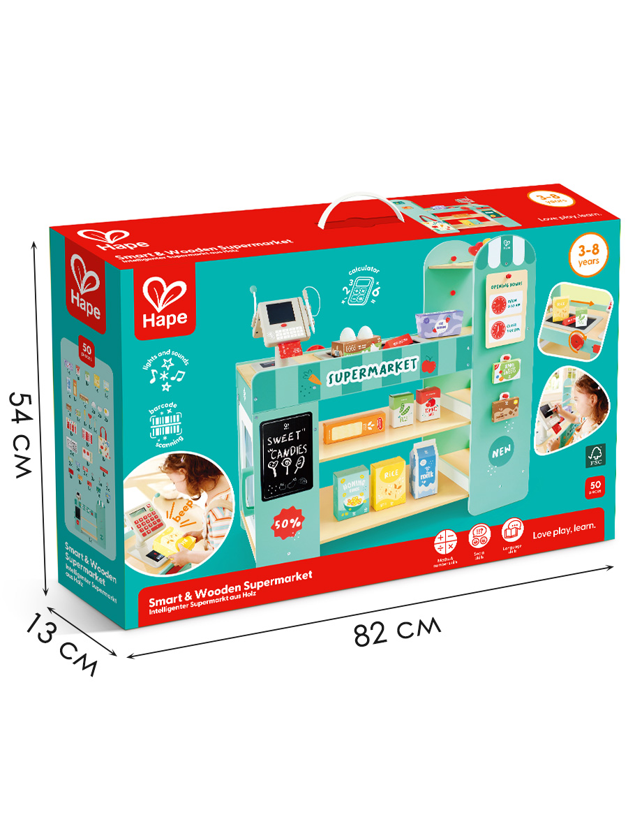 Игровой набор Hape прилавок - фото 13