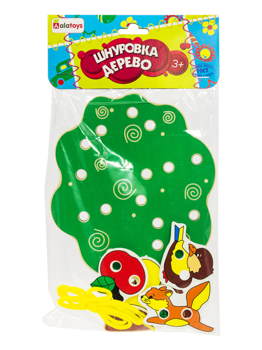 Игрушка Alatoys шнуровка - фото 4