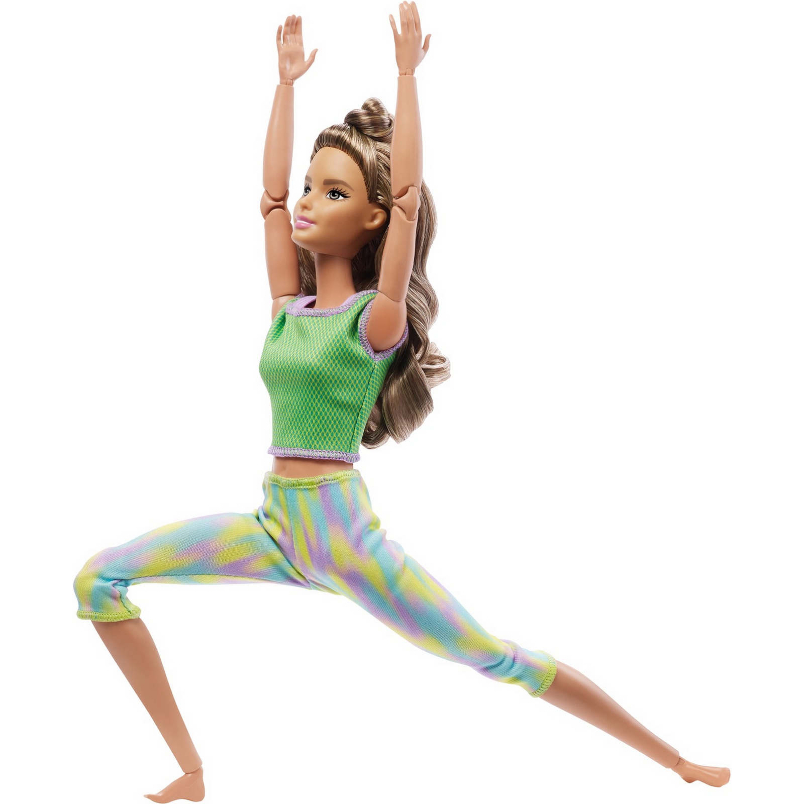 Кукла модельная Barbie Made to move Йога GXF05 - фото 6