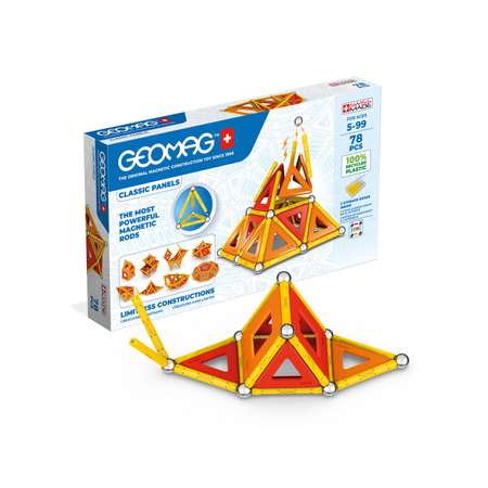 Конструктор Geomag магнитный 78 дет.