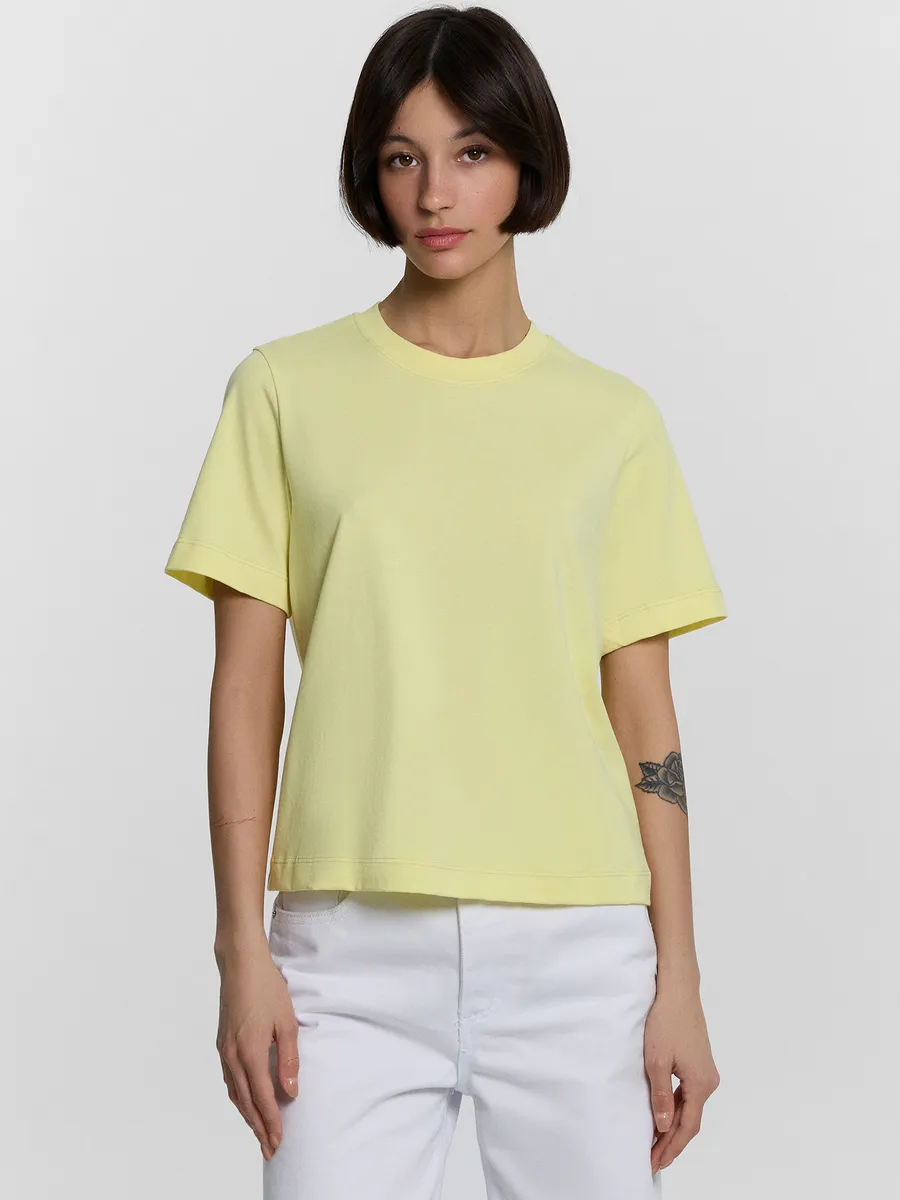 Футболка Mark Formelle (Марк Формэль) 112866/лимонный - фото 1