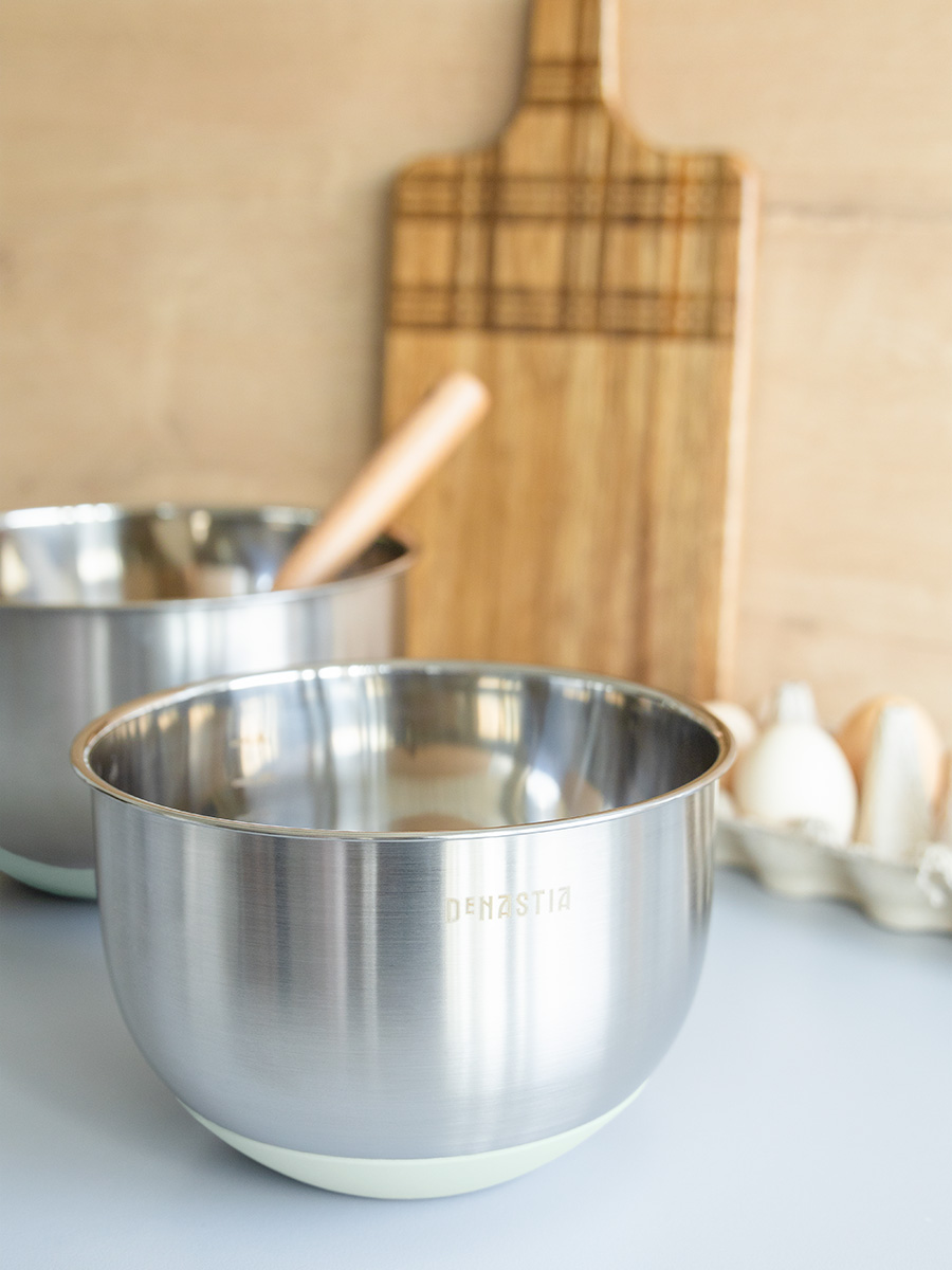 Миска DeNASTIA с прозрачной крышкой 1.5 л нерж.сталь ментол A000340 - фото 4