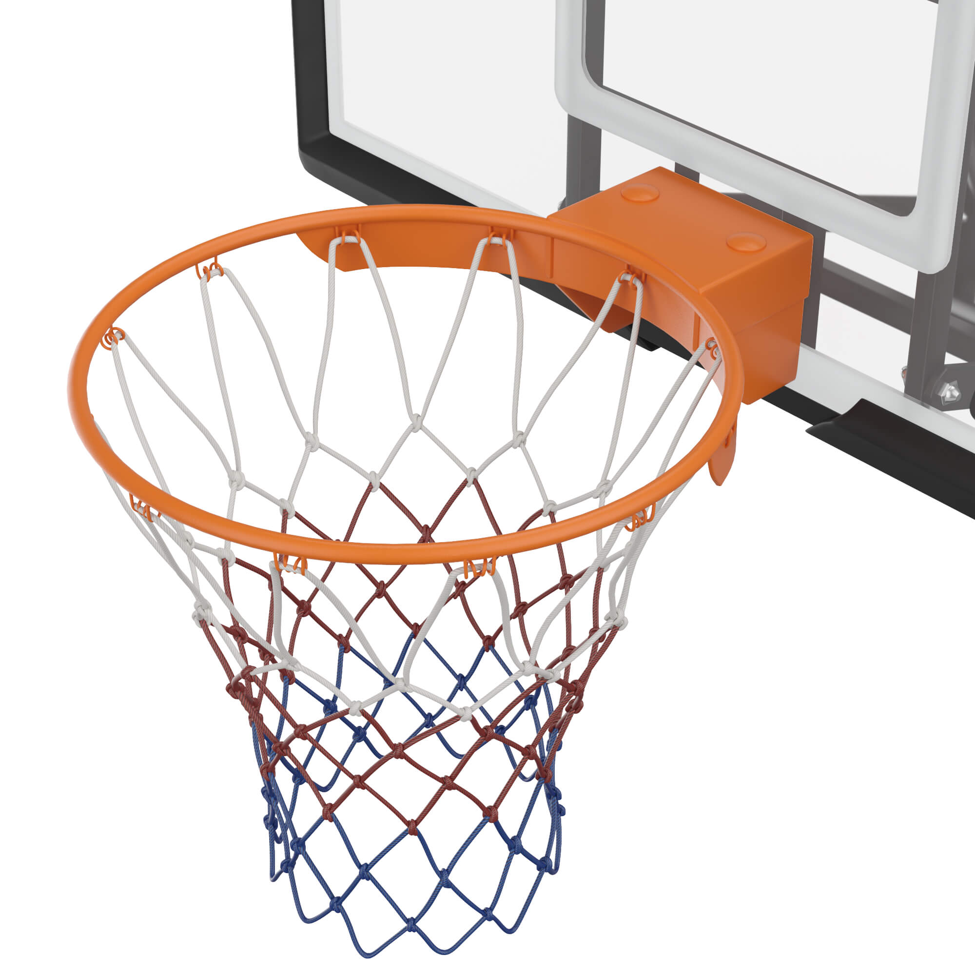 Баскетбольный щит UNIX line из поликарбоната в стальной раме B-Backboard-PC размер щита диаметр кольца R45 - фото 14
