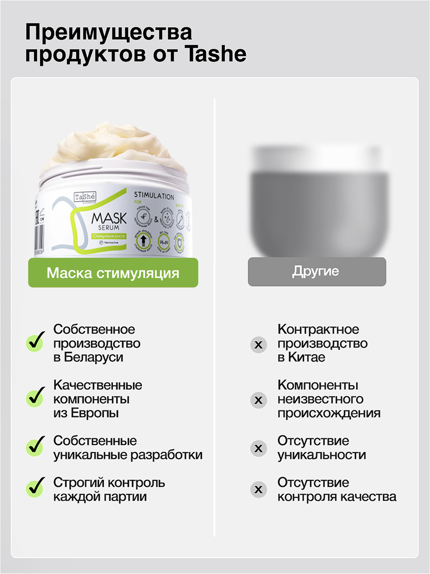 Маска Tashe Professional 300 мл 1 шт. - фото 9