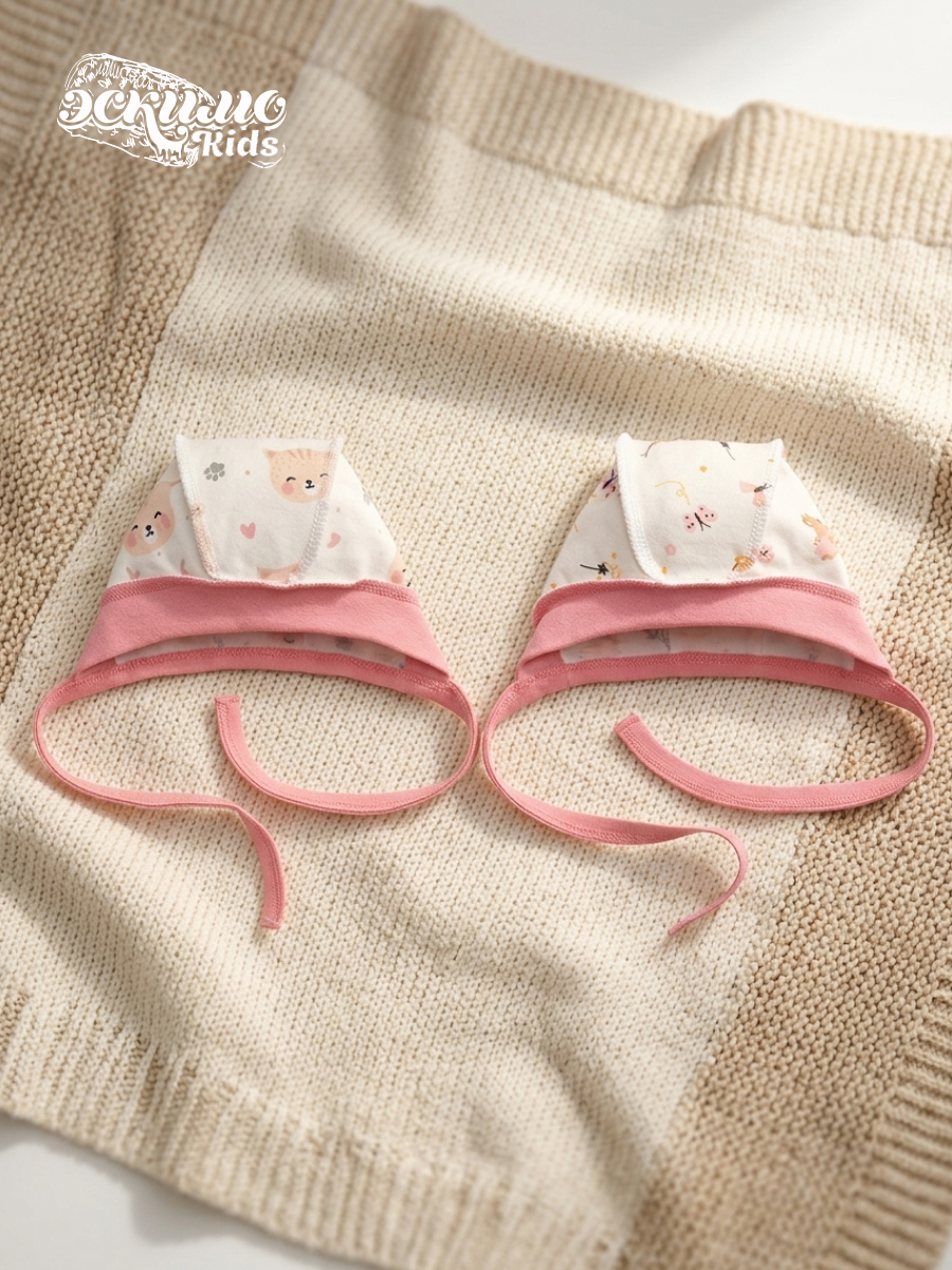 Чепчик 2 шт Эскимо 33-501 - фото 2