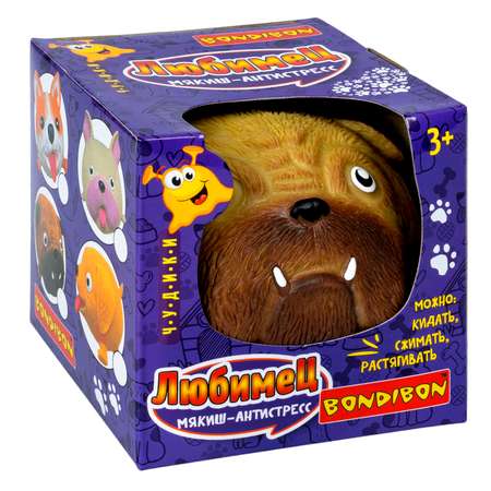 Сквиш Bondibon Любимец боксер мялка
