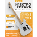 Игрушка музыкальная Terris TTL-039 WH электрогитара