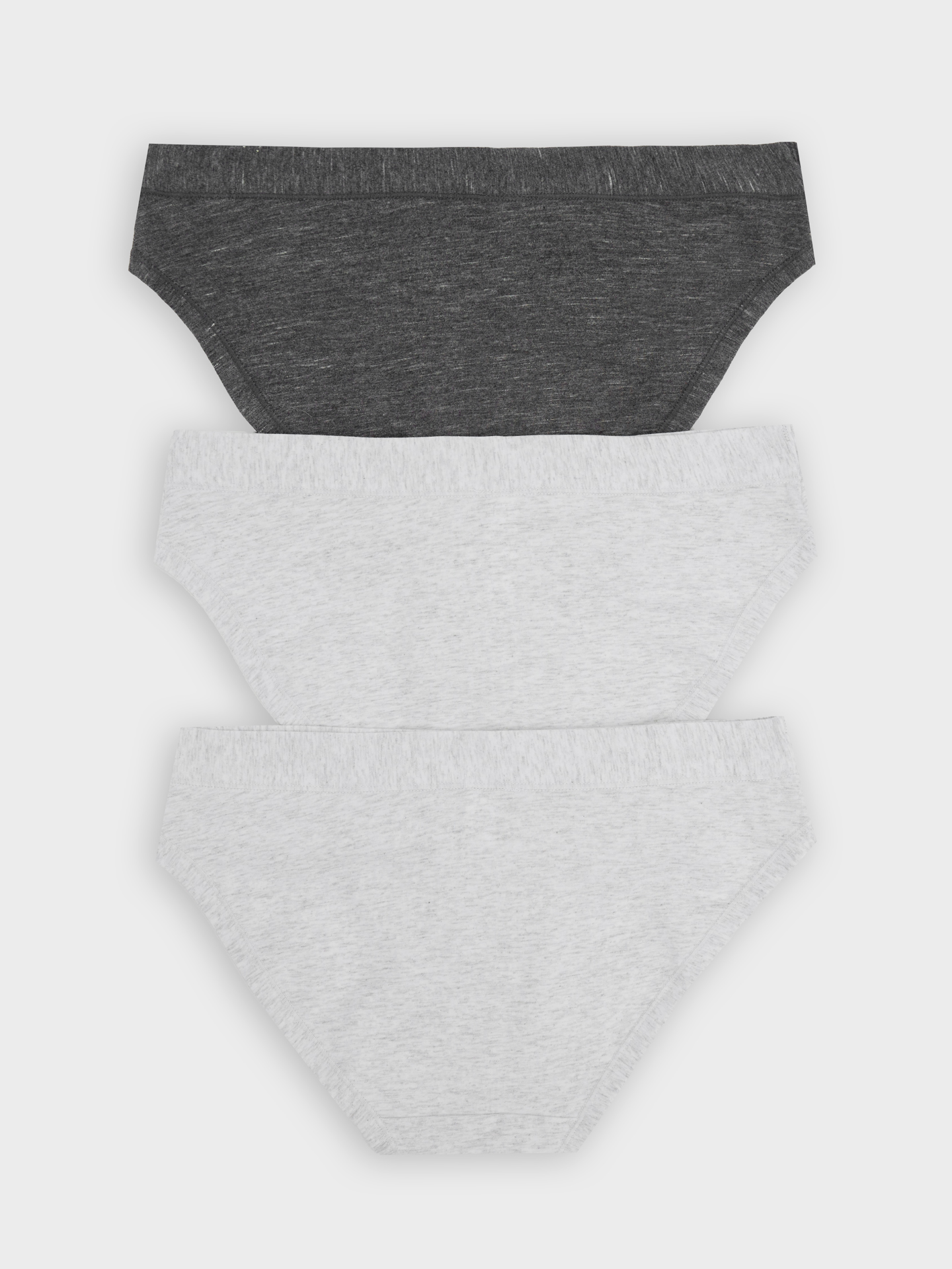 Трусы 3 шт Mark Formelle (Марк Формэль) 412236-3/темно -серый меланж - фото 10