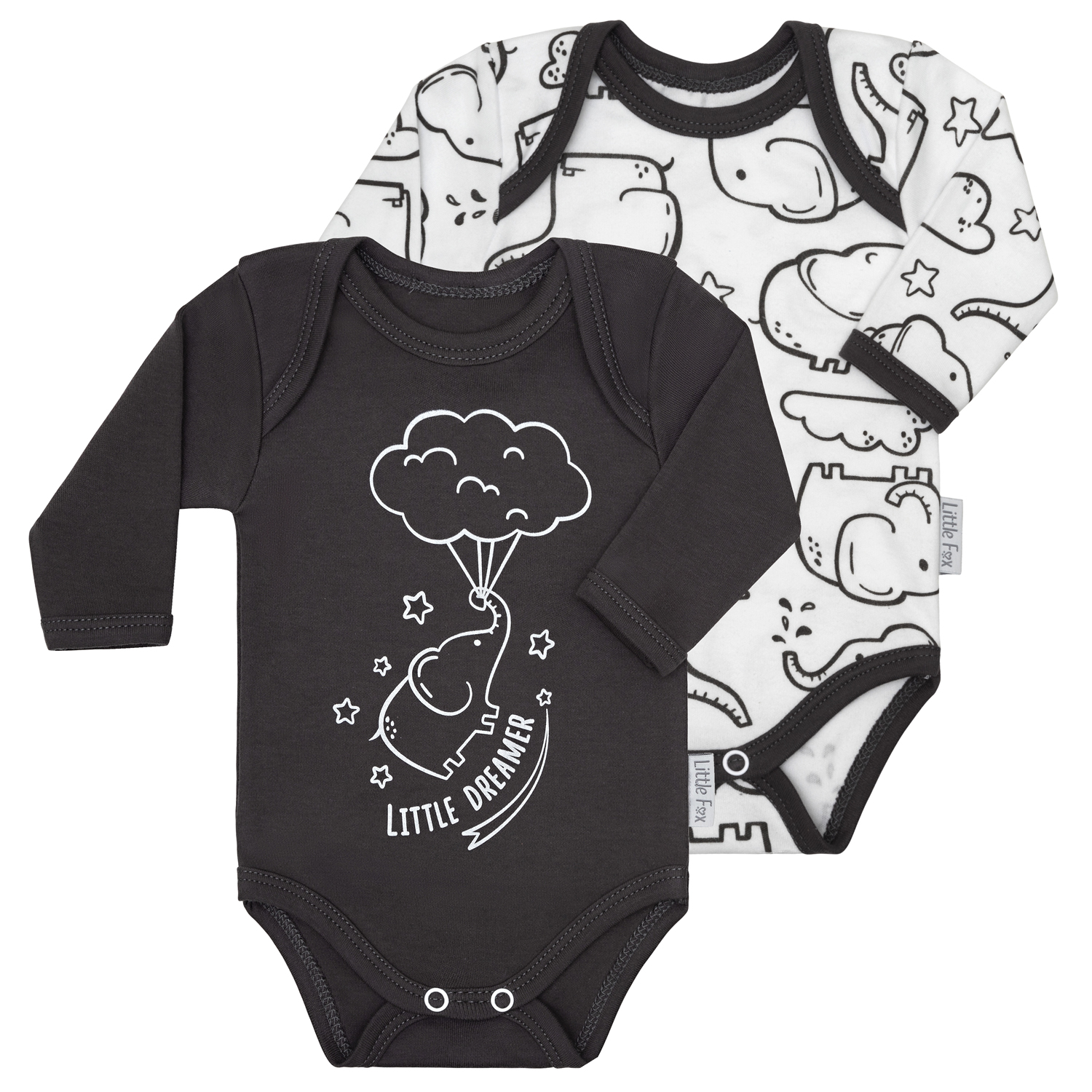 Боди 2 шт Little Fox 1LF2FE02/01 - фото 1