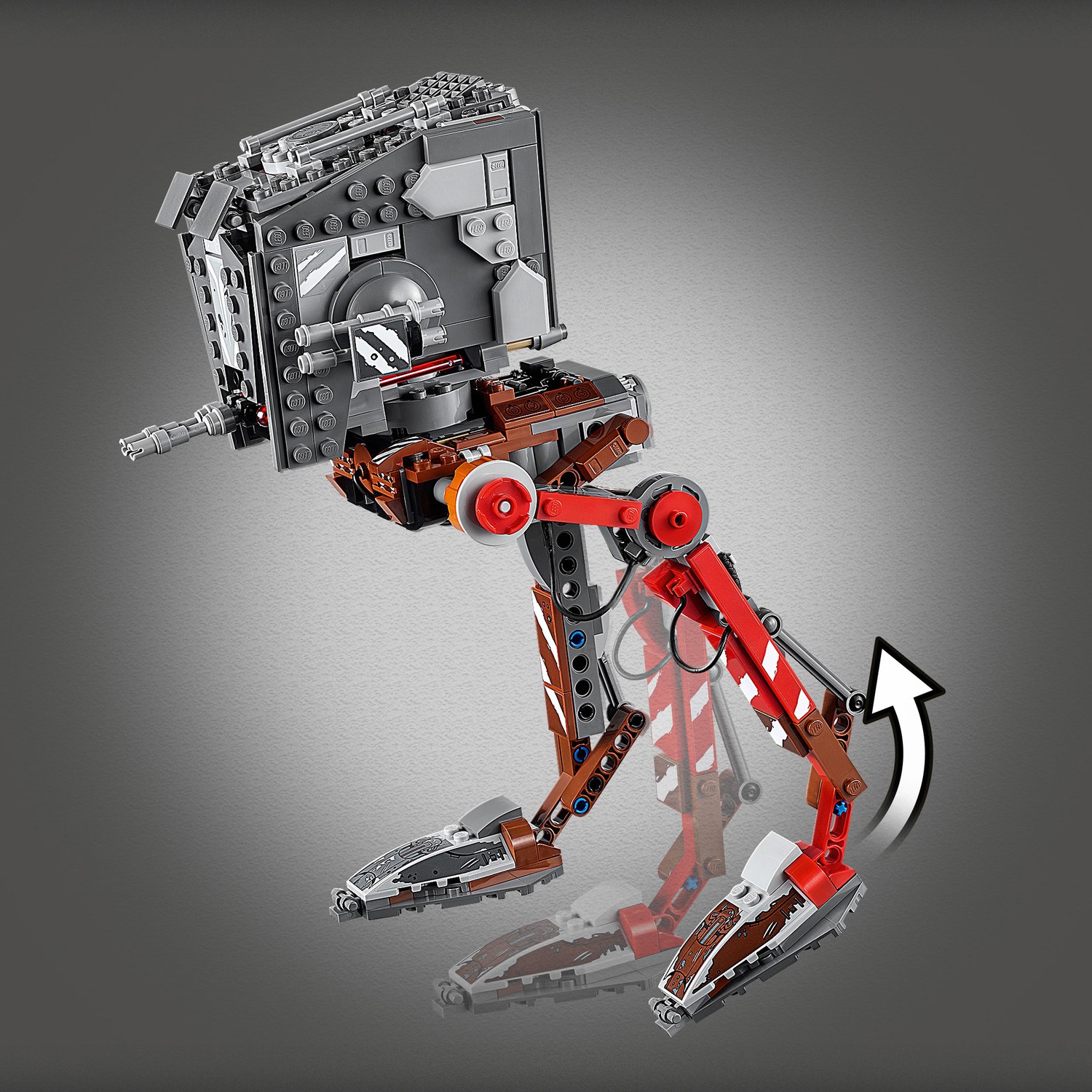 Конструктор LEGO Star Wars Диверсионный AT-ST 540 дет. - фото 9