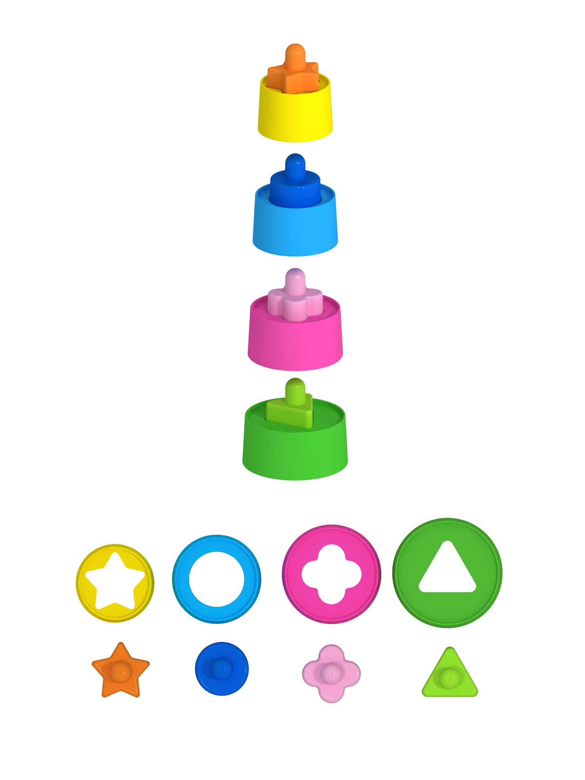 Игрушка STELLAR сортер Логическая игрушка - фото 5