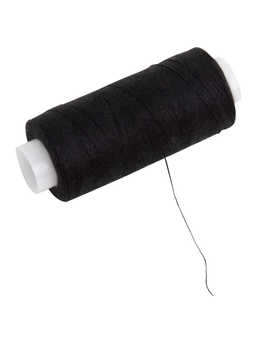Нитки для шитья Develia армированные 45ЛЛ 200 м швейный набор 12 штук белые черные - фото 6